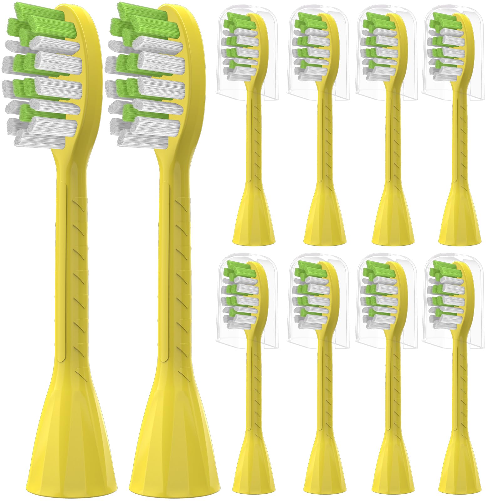 YMPBO 10-pack replacement heads compatible with Philips One Series BH1022/02