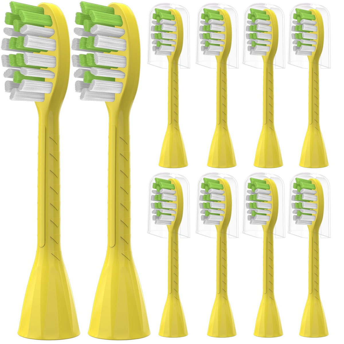 YMPBO 10-pack replacement heads compatible with Philips One Series BH1022/02