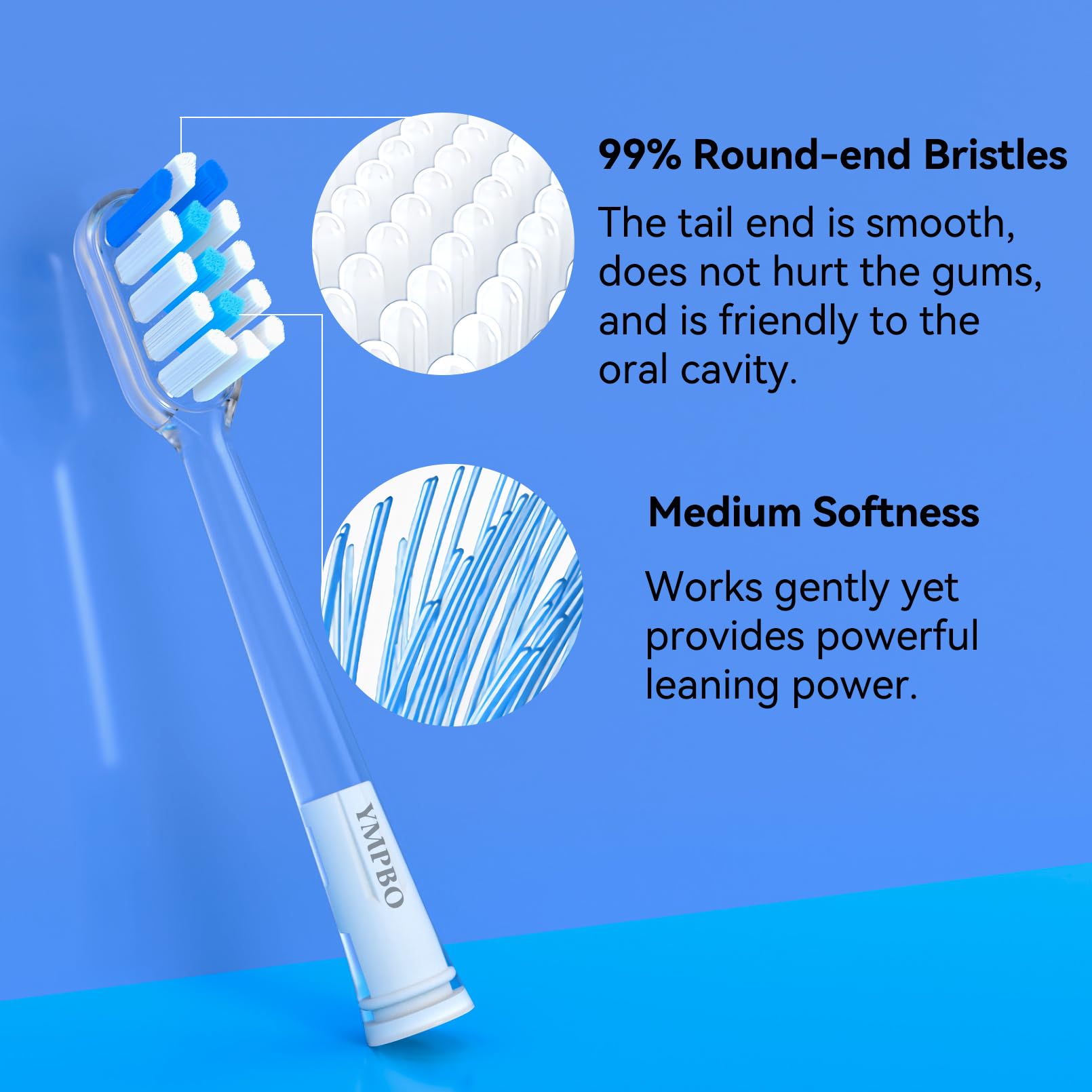 Copper-free bristle implantation technology in YMPBO heads