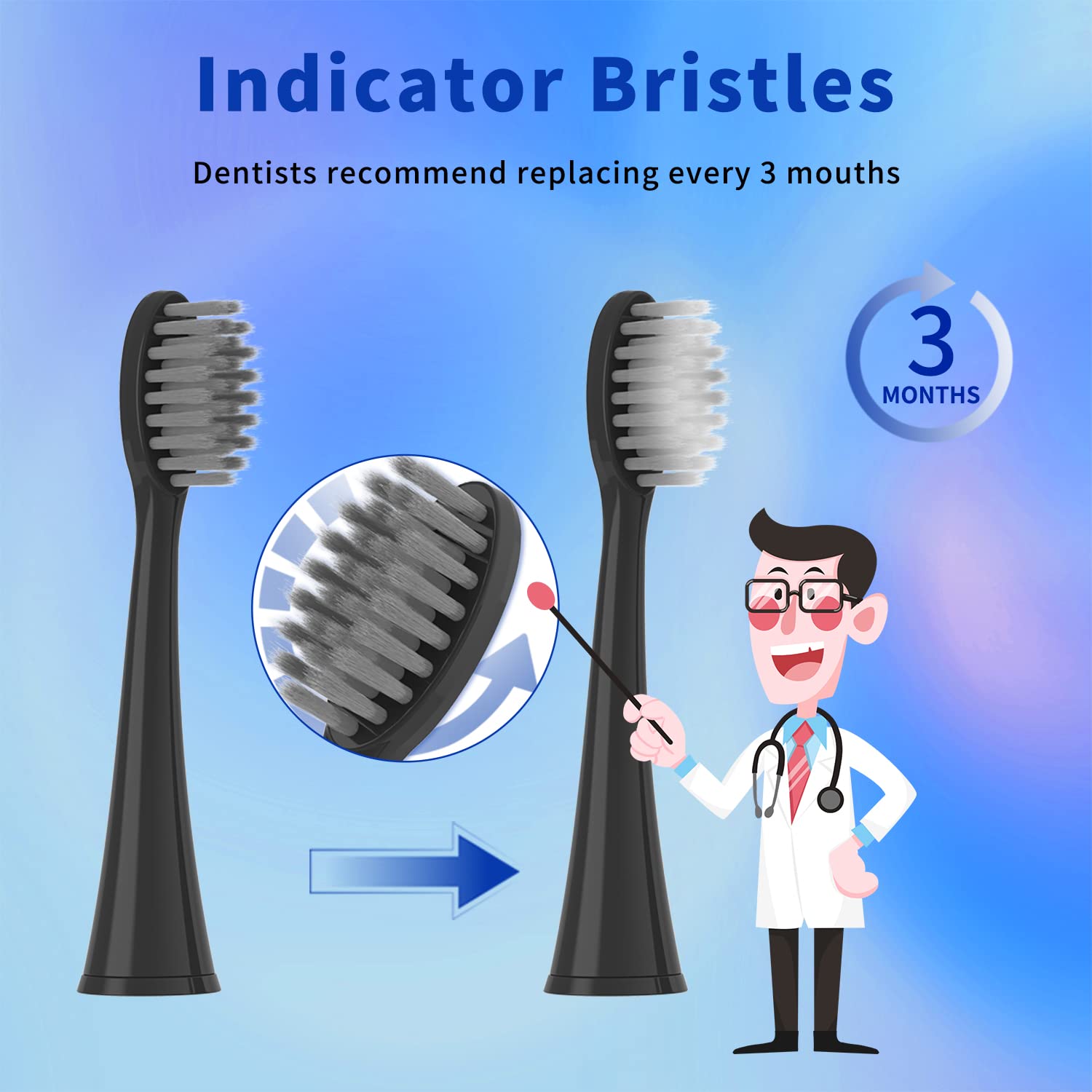 Ten YMPBO replacement heads in a single package