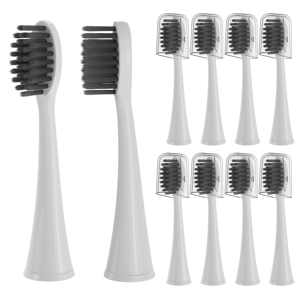 YMPBO Burst compatible 10-pack replacement toothbrush heads