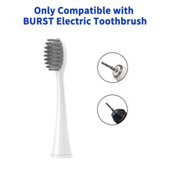 Interdental cut bristle design for natural fit to teeth and gums