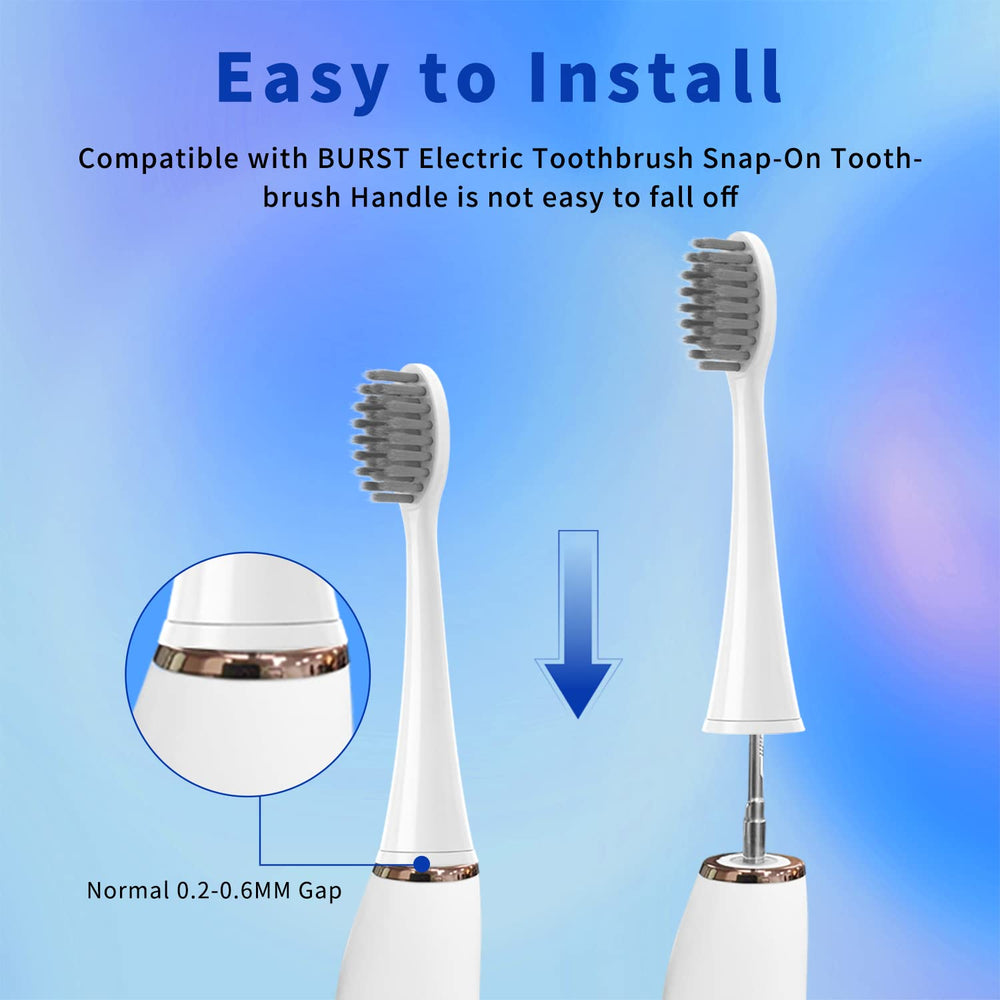 Soft PBT nylon bristles with end-rounded design for gentle cleaning