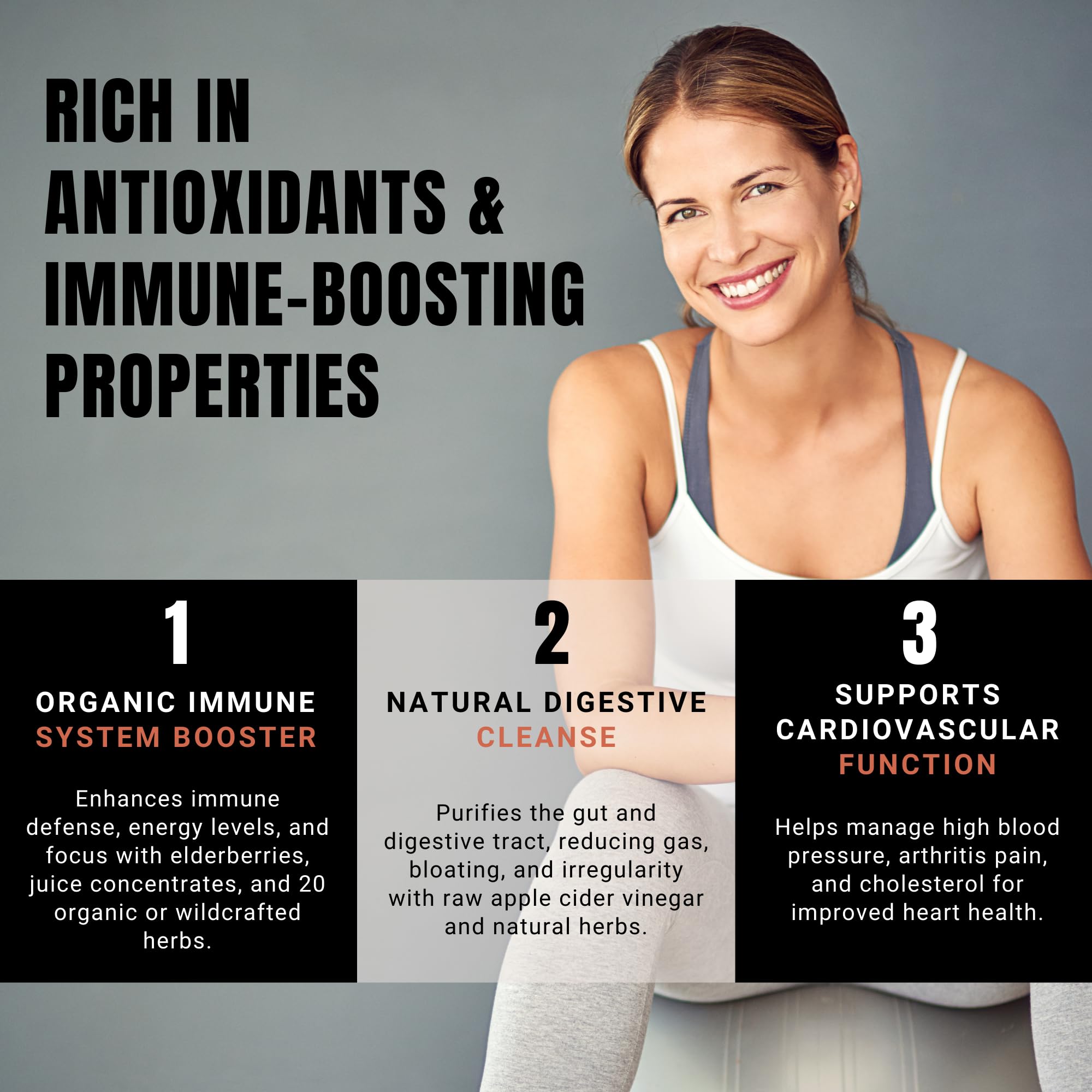 Yoder Naturals Good Health family-use label shows broad household appeal.