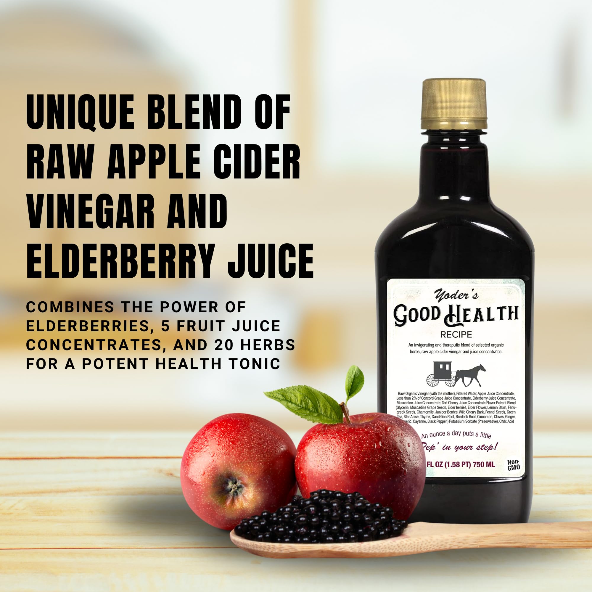 Yoder Naturals Good Health immune-ritual image promotes a seasonal wellness routine.