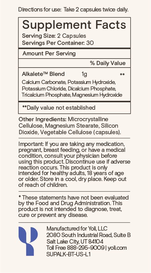 Product packaging on white background