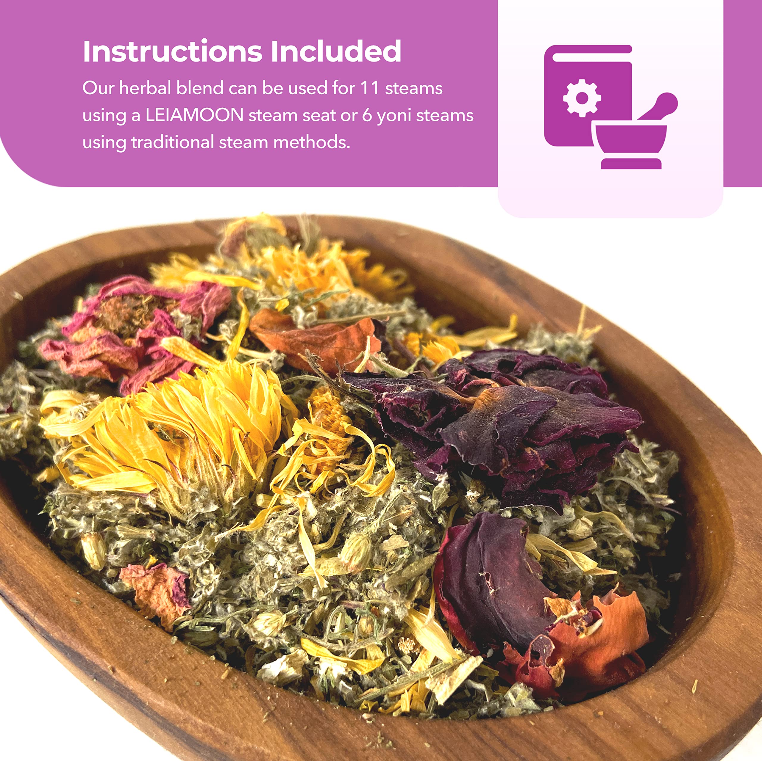 Premium botanicals grown in the USA used in blend