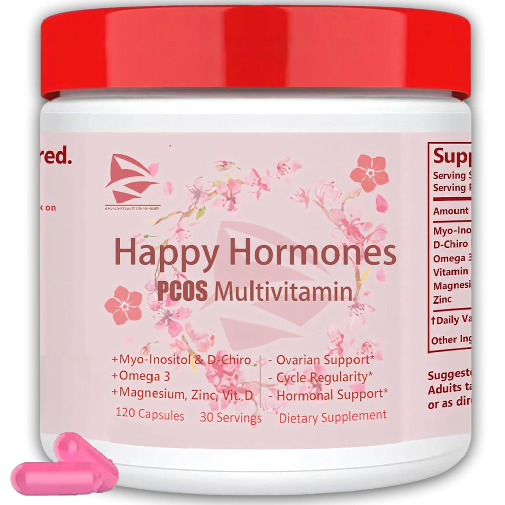 Yoqpoe PCOS Multivitamin bottle label