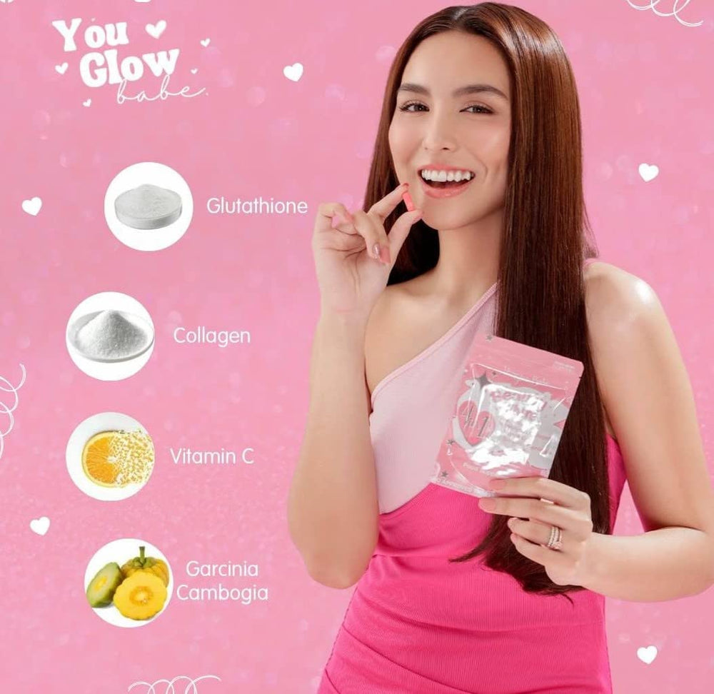 Vitamin C and Garcinia Cambogia components with packaging