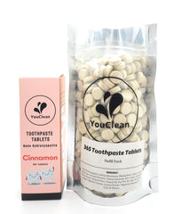 Toothpaste tablets featuring nano hydroxyapatite