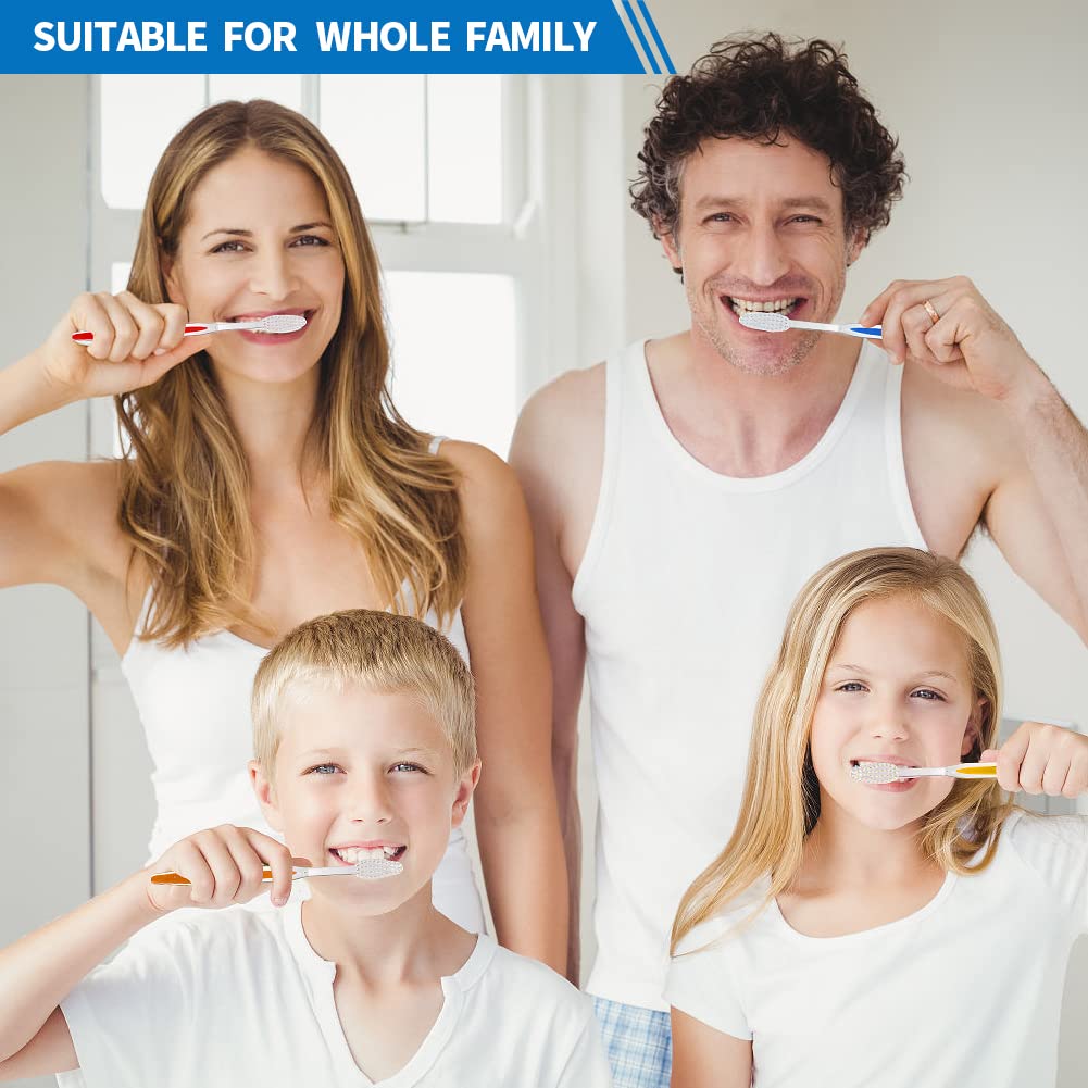 200-piece travel toothbrush bulk pack for hotels and guests