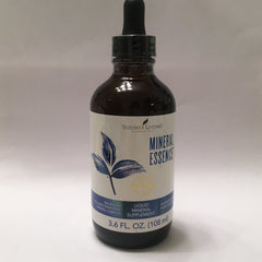 Young Living Mineral Essence 3.6 fl oz bottle with ionic minerals and magnesium-rich formula