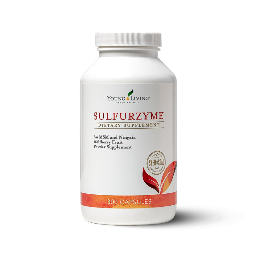 Young Living Sulfurzyme 300 capsules bottle