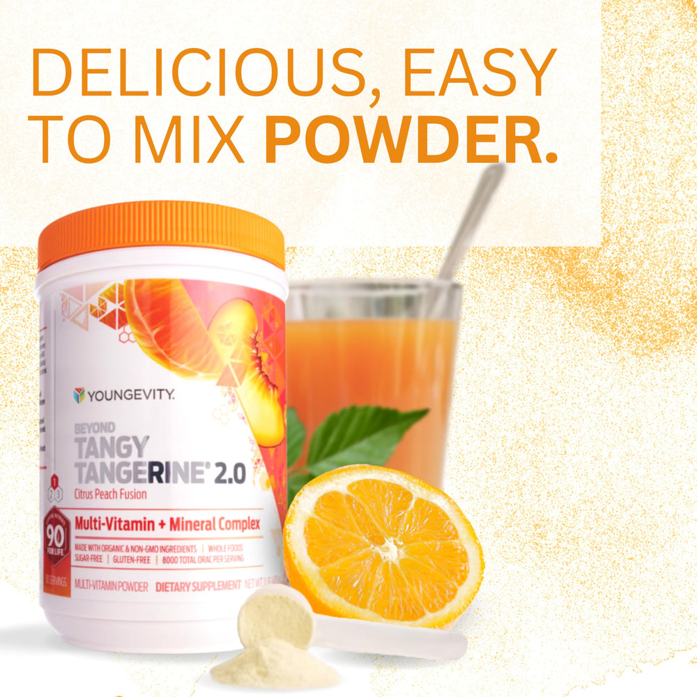 Natural ingredients illustration for Tangy Tangerine 2.0