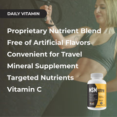 Vitamin C ingredient in MSM Ultra formula