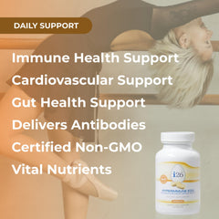 Non-GMO, gluten-free, lactose-free labeling for i26 capsules