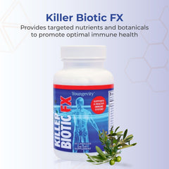 Killer Biotic FX bottle back label