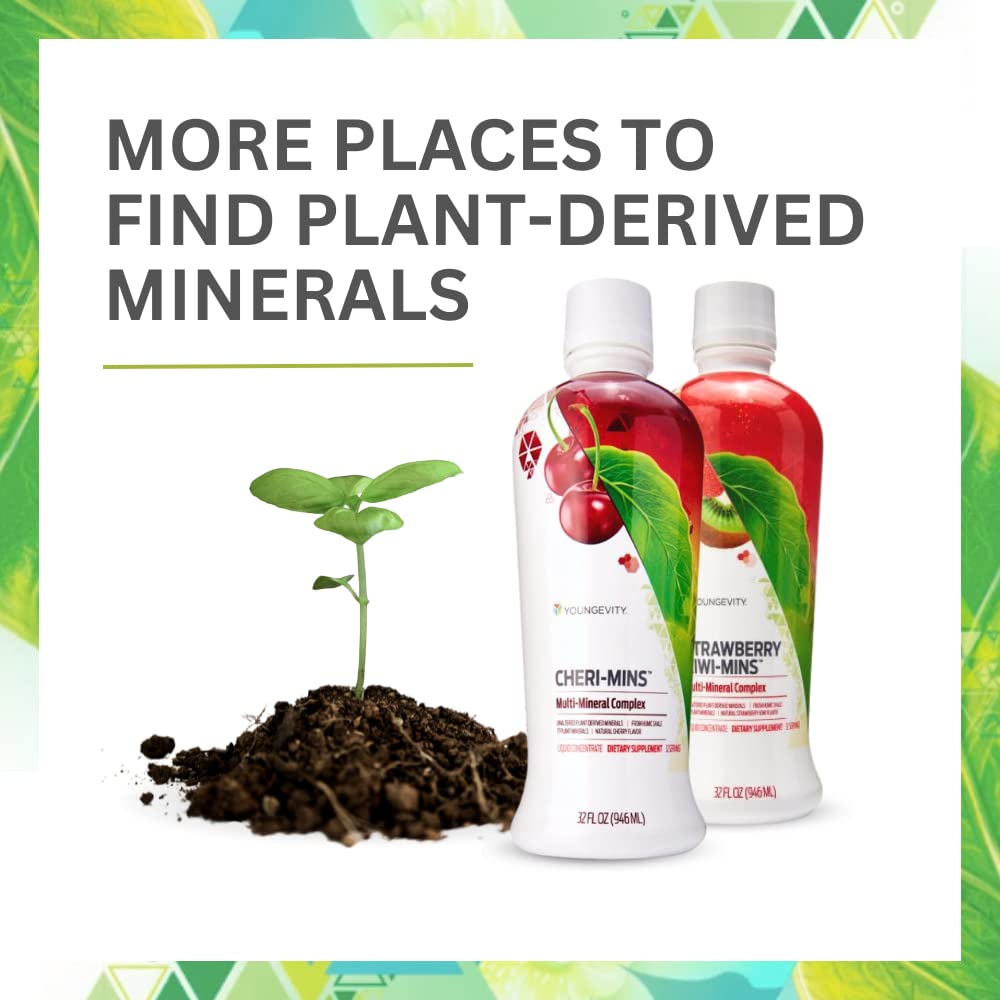 Packaging showing 77+ minerals and plant-based minerals