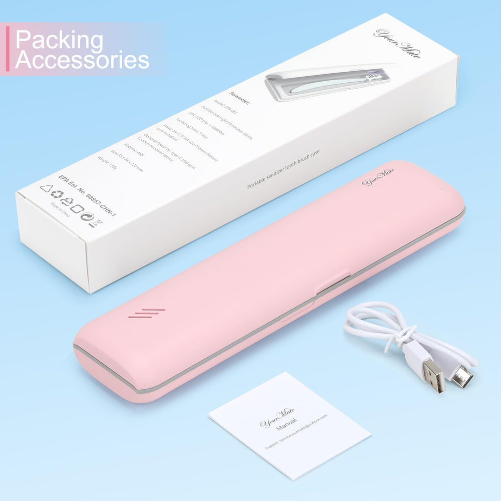 Packing list and product dimensions: 8.7 x 2.2 x 1.1 inches