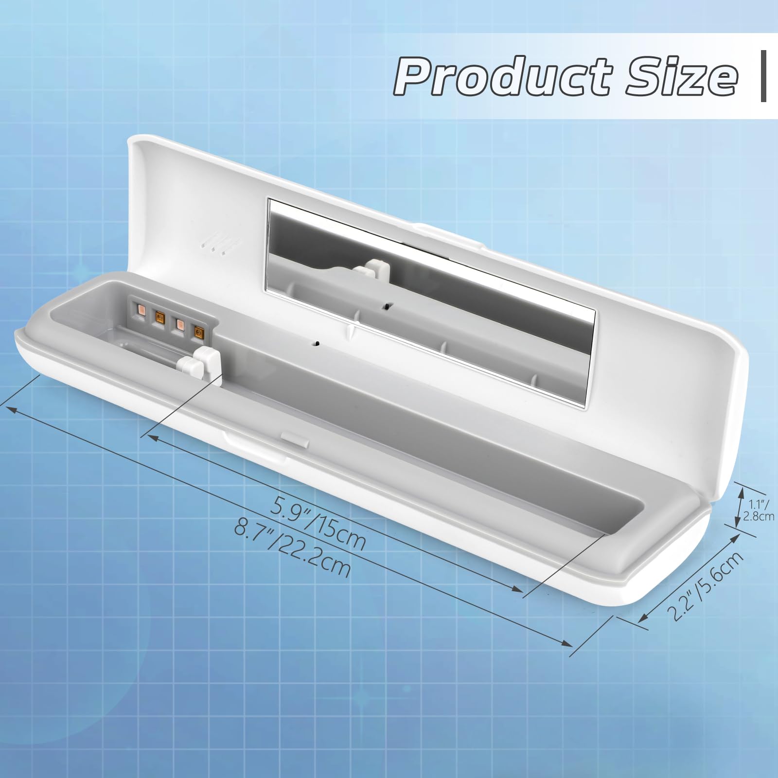 Compact and lightweight travel design of YourMate case