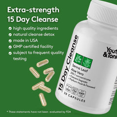 Usage guide showing dosing of 1-2 capsules at bedtime