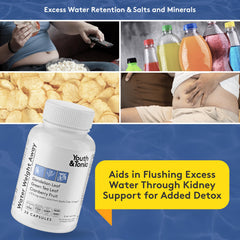 Kidney Cleanse Detox formula capsules with cranberry and juniper