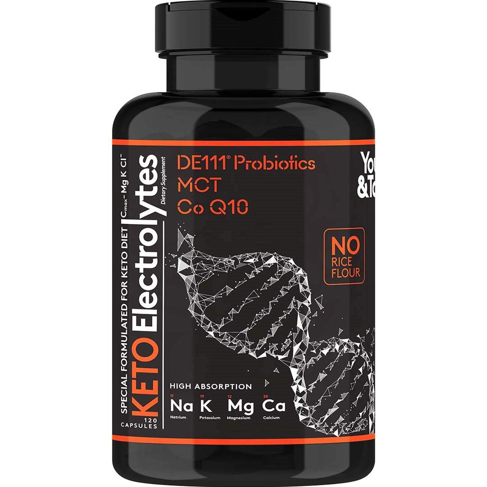 Youth & Tonic Keto Electrolyte Capsules pour shows hydration support during fasting