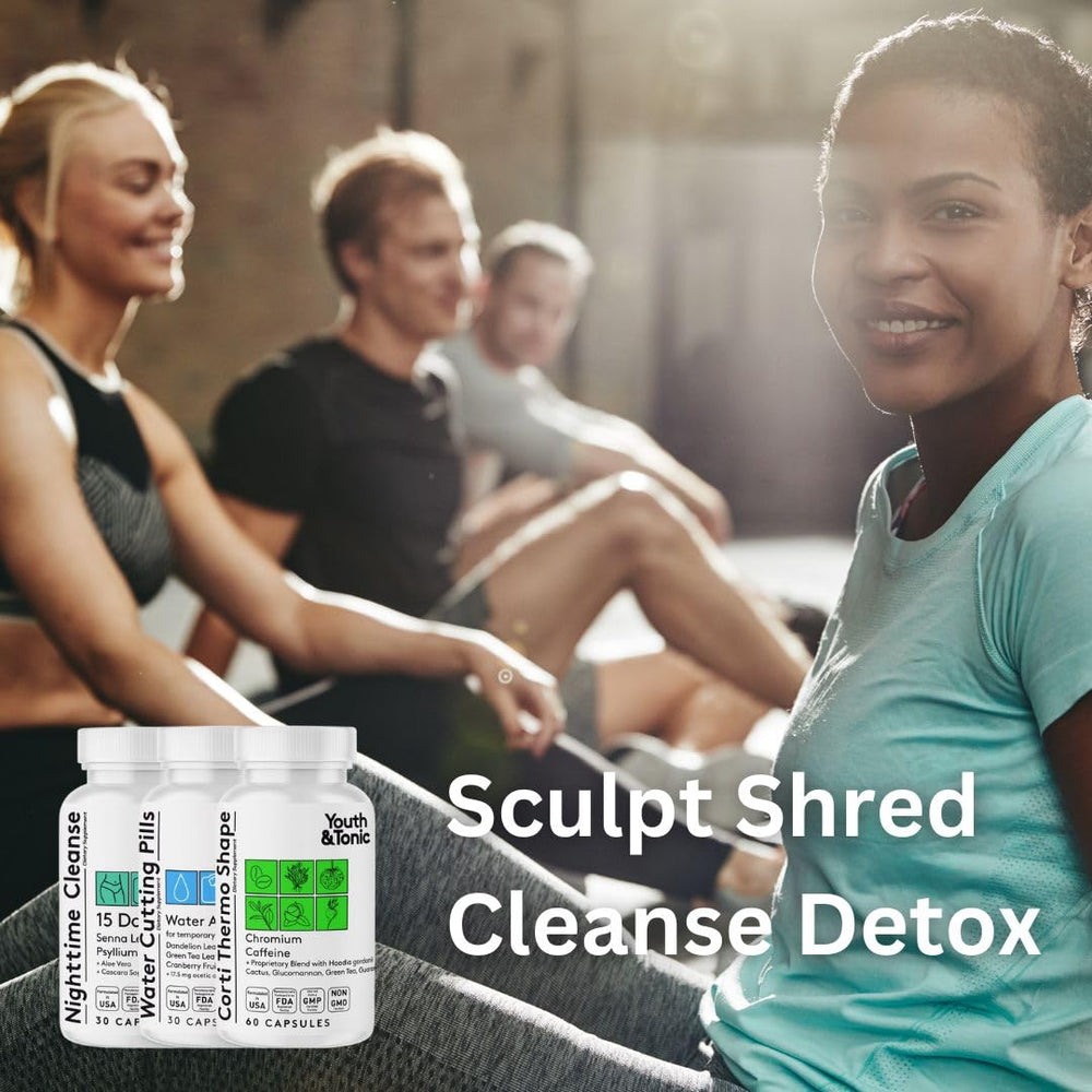 Illustration showing reduction of swelling and puffiness