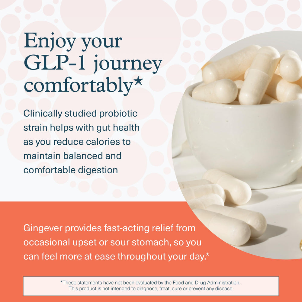 Gingever ginger extract visual on packaging