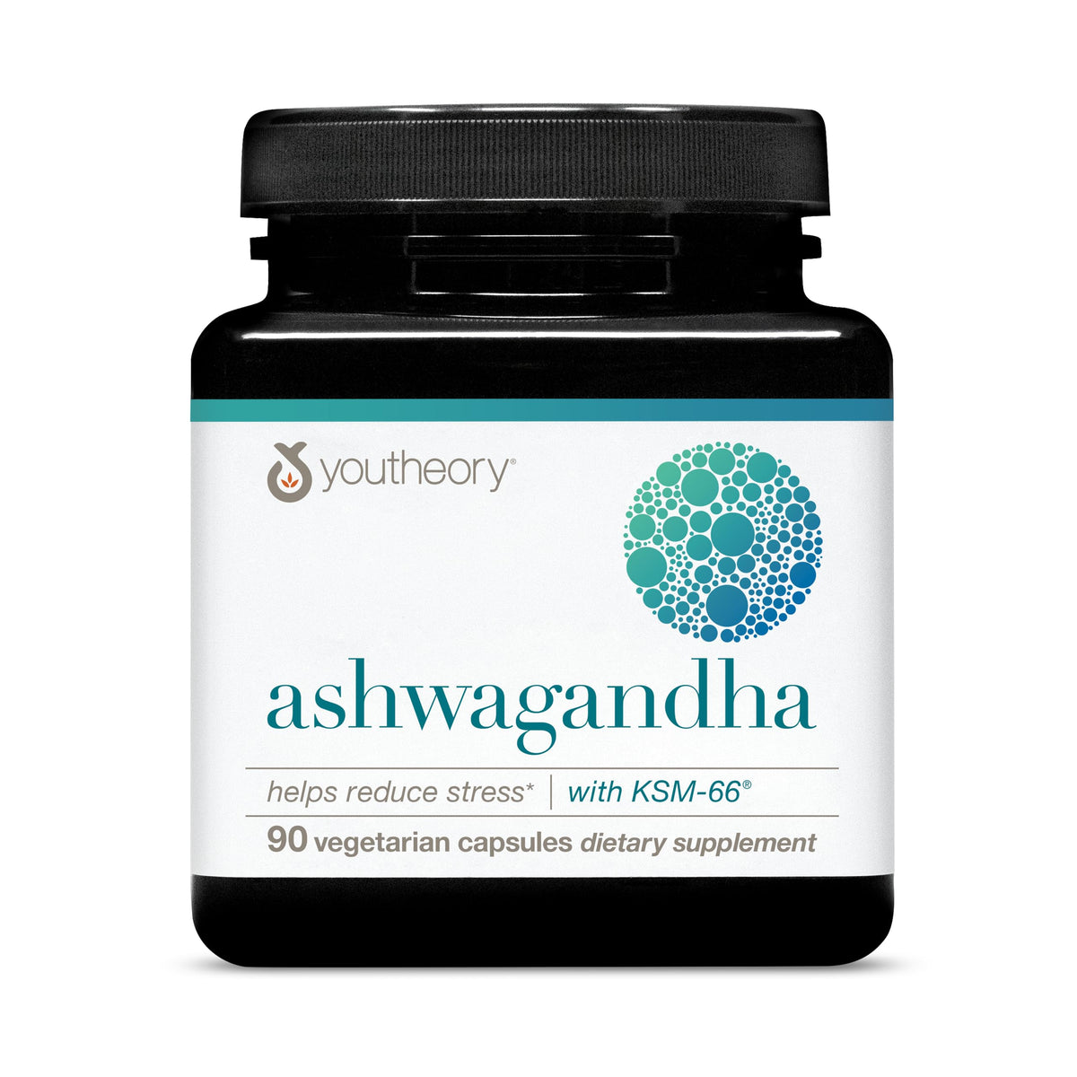 Youtheory Ashwagandha 1,000 mg bottle