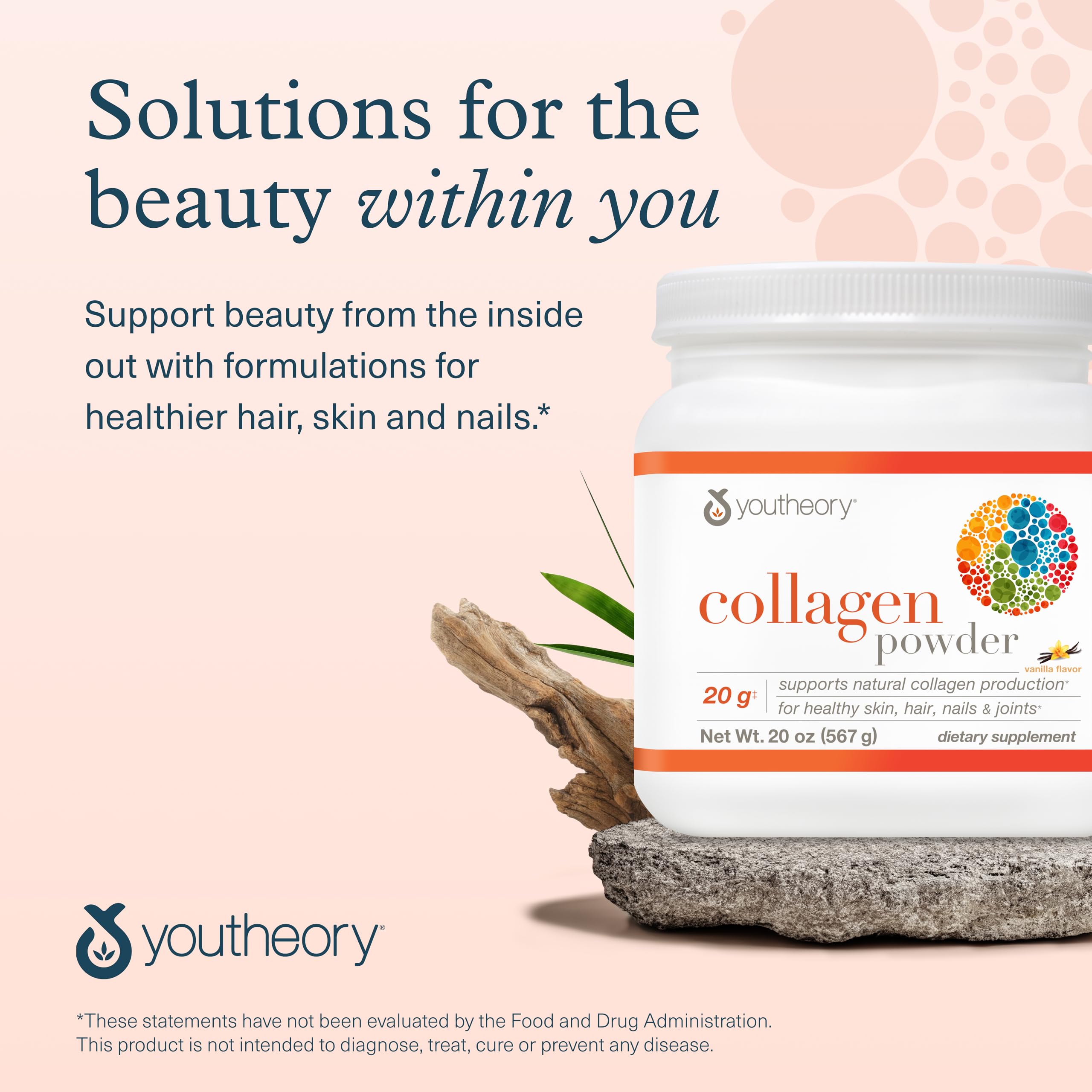 Youtheory Collagen Powder for joints and bone support
