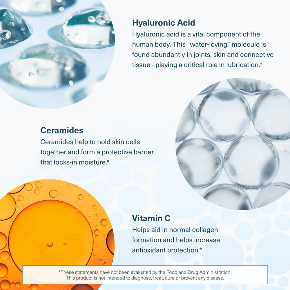 Biotin and nutrients in Hyaluronic Plus