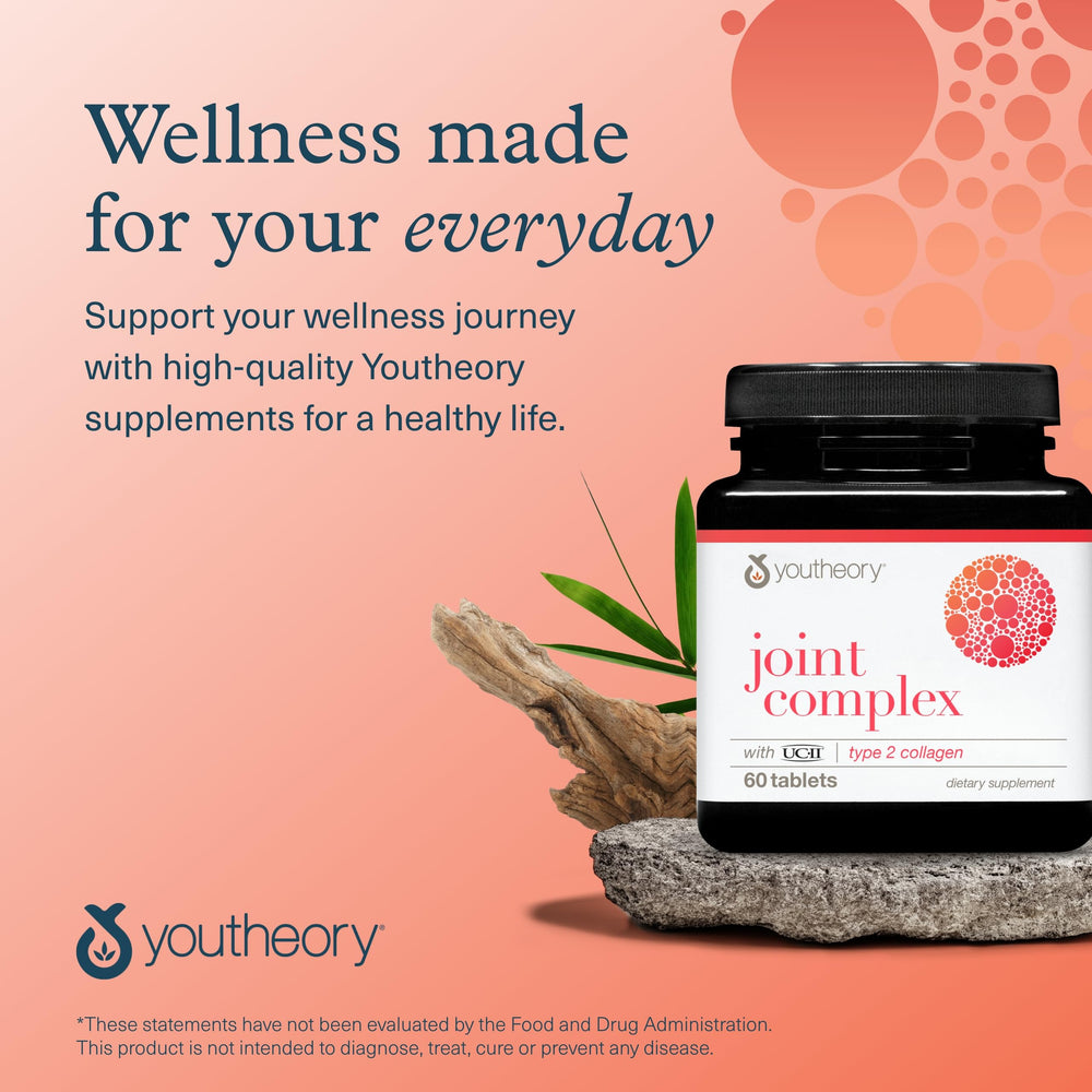 Active lifestyle with Youtheory Joint Complex bottle