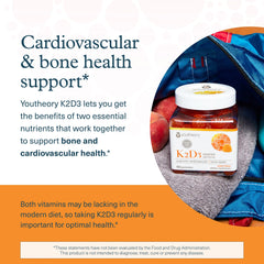 Bone health symbol and vitamins