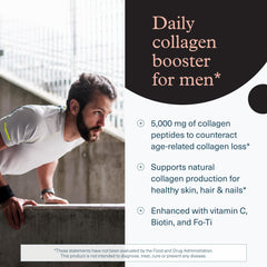 Collagen tablets from Youtheory Men's supplement