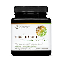 Youtheory Mushroom Immune Complex bottle – front view