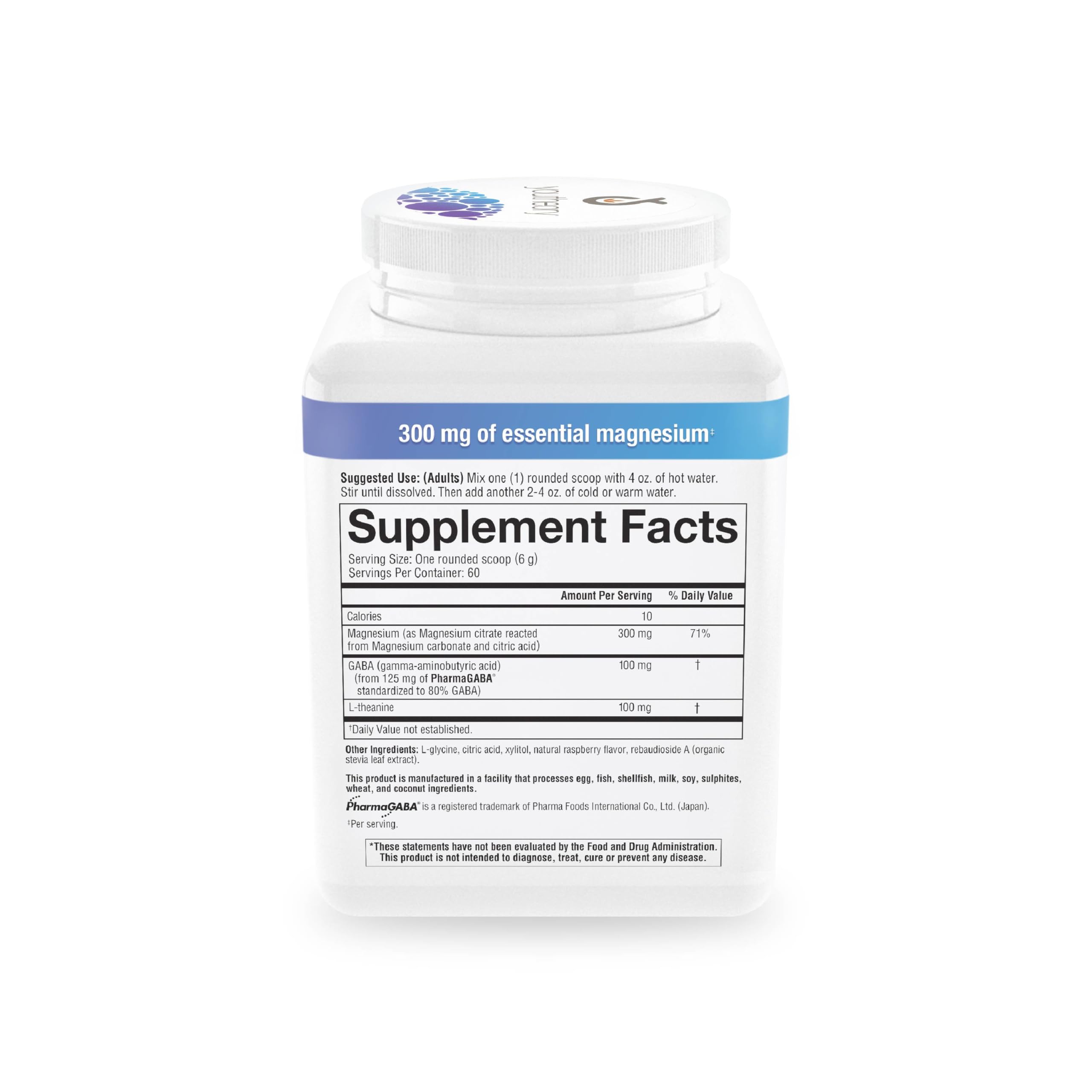 Dissolving magnesium powder in water showing effervescent mix