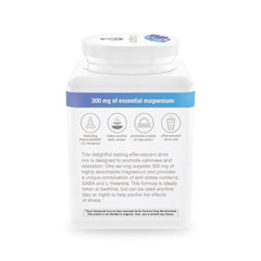 Close-up of Berry-flavored magnesium powder texture