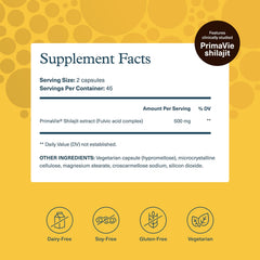 Youtheory Shilajit Advanced Capsule bottle with label