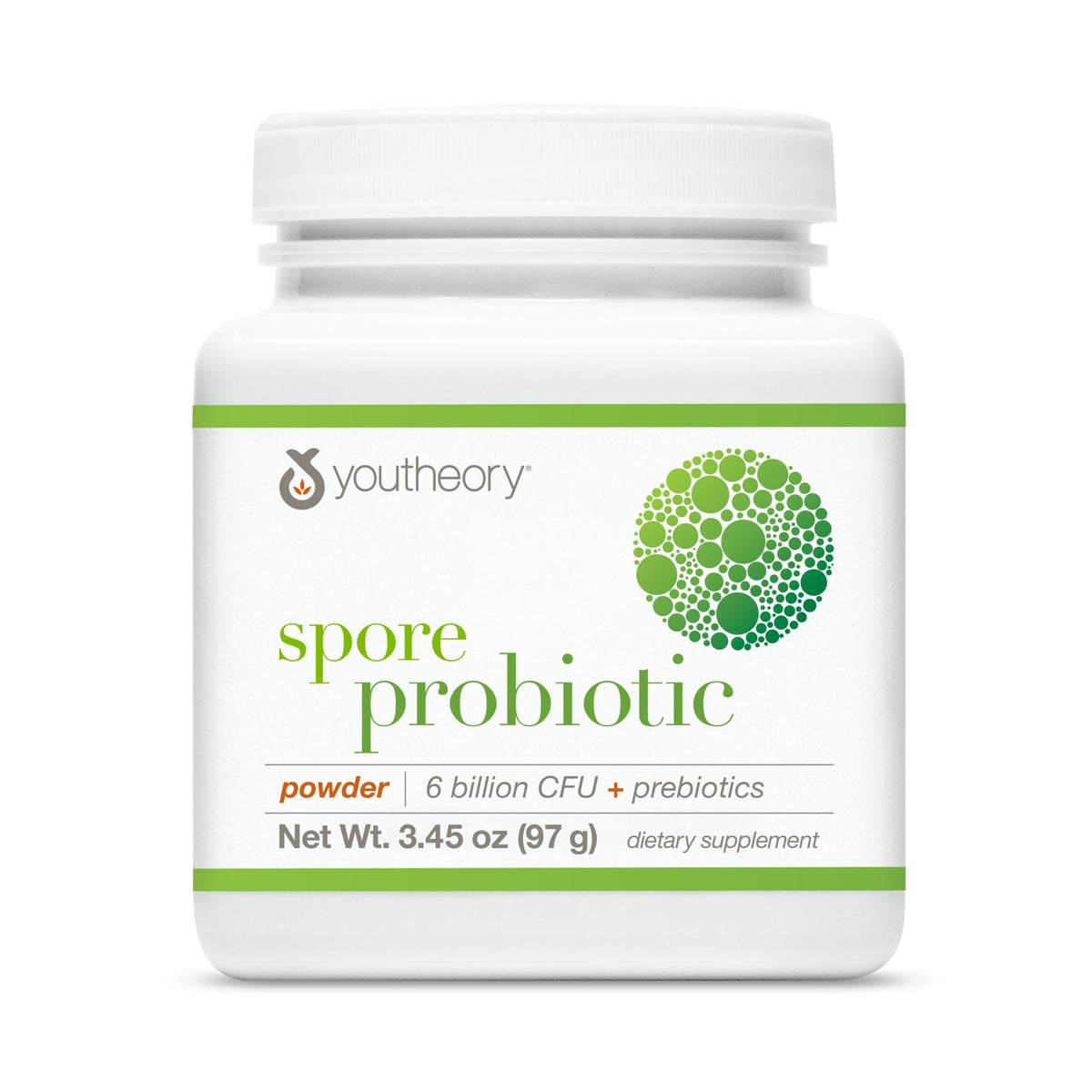 Youtheory Spore Probiotic Powder bottle