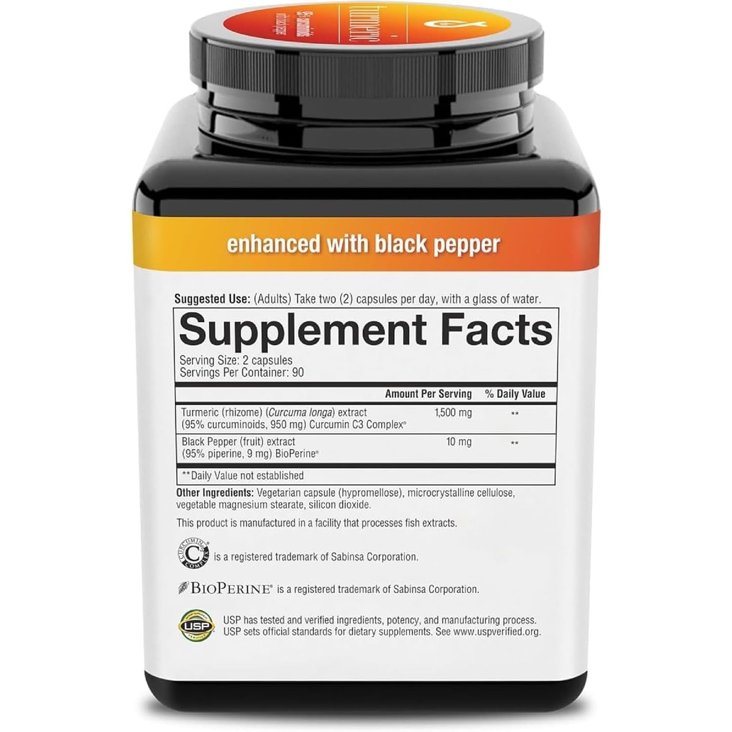BioPerine black pepper extract for absorption