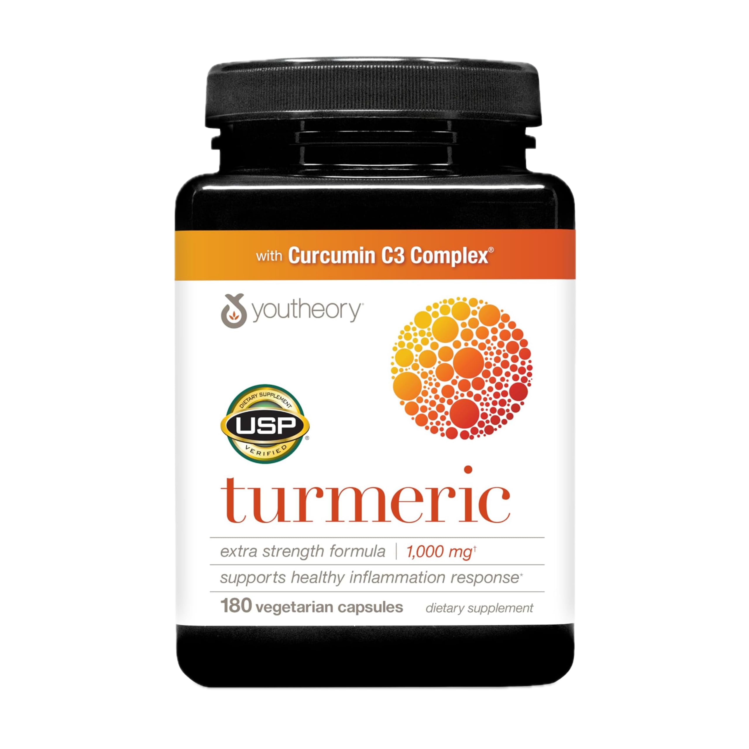 Youtheory Turmeric Extra Strength 1,000 mg vegetarian capsules