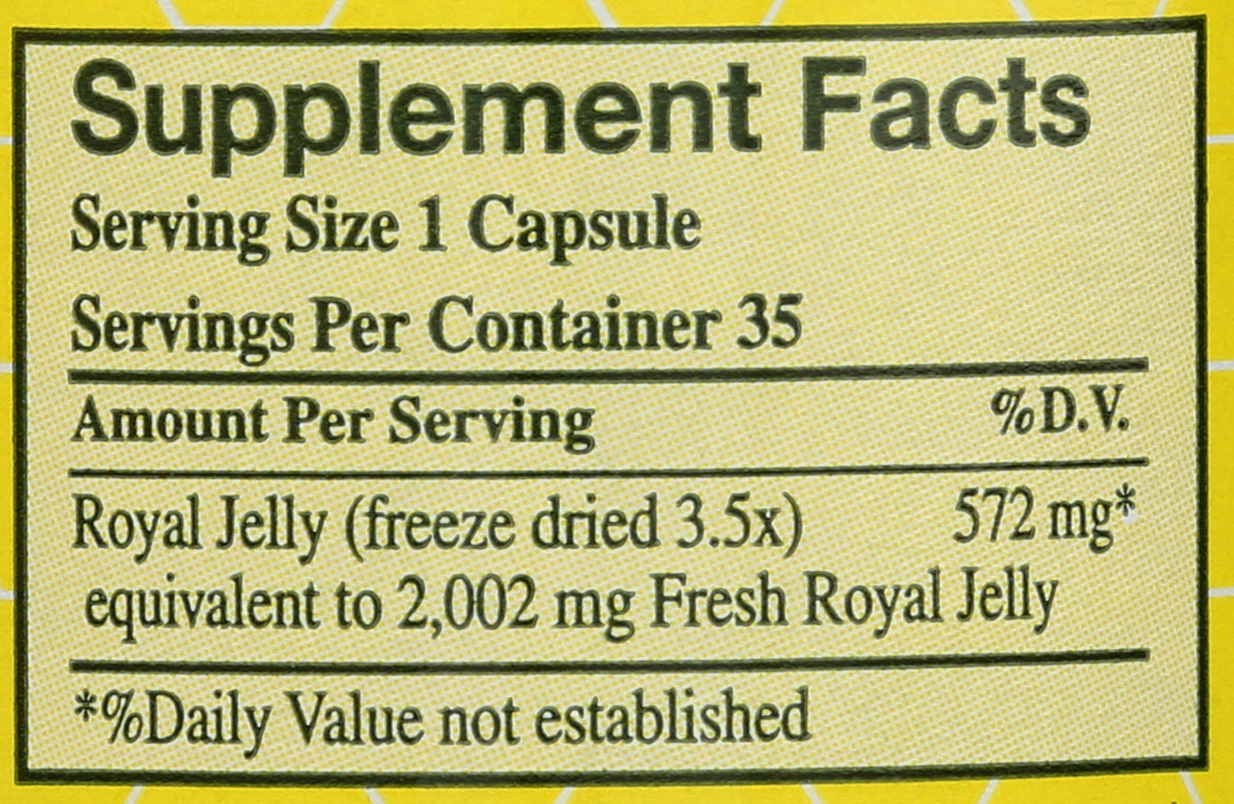 Freeze-dried Royal Jelly capsules for premium nutrition