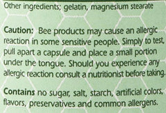 Multi-floral, wild-crafted bee pollen product packaging