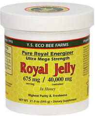 Royal Jelly in Honey 675 mg – 2 Pack product side view