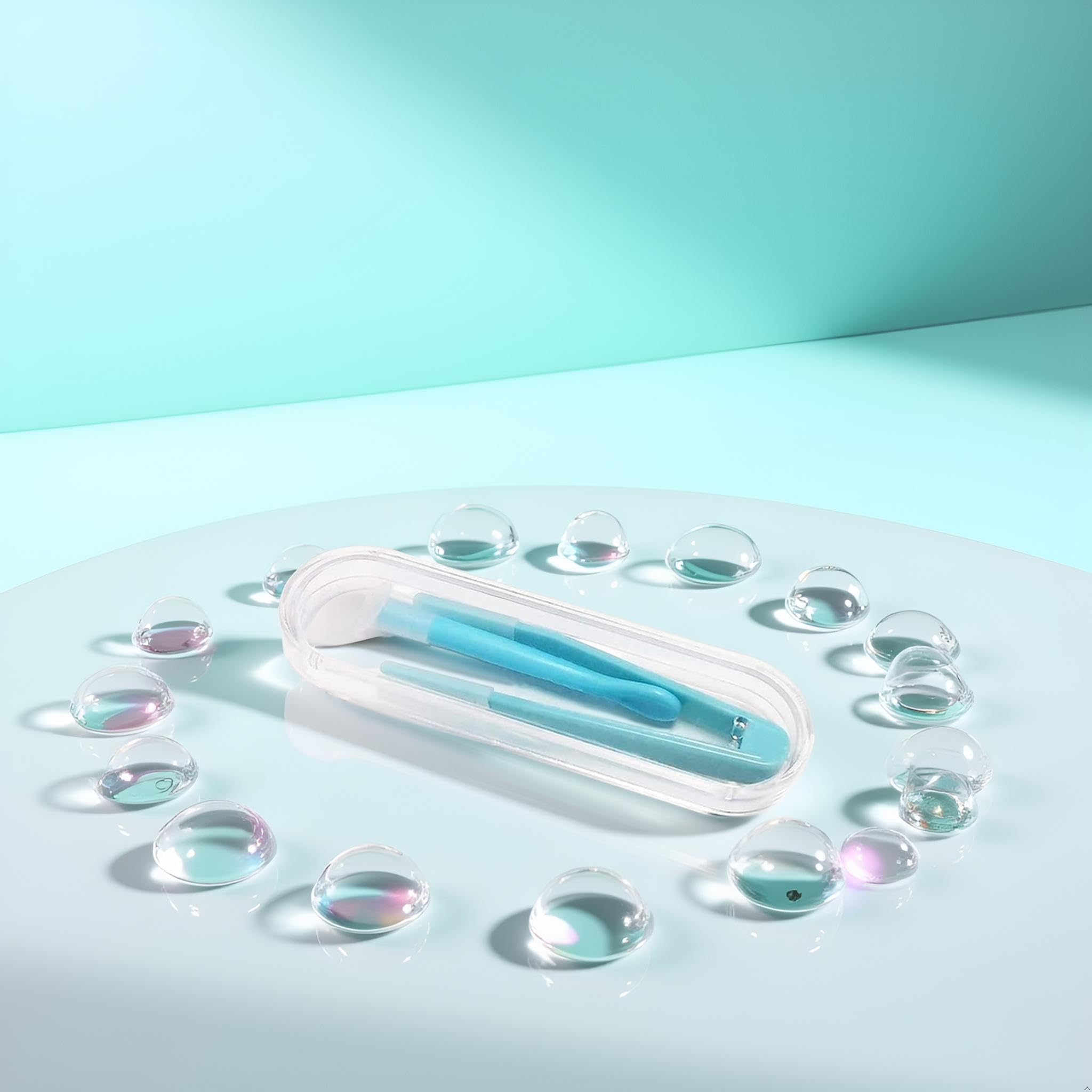 Soft-tip tweezer design for safe lens handling