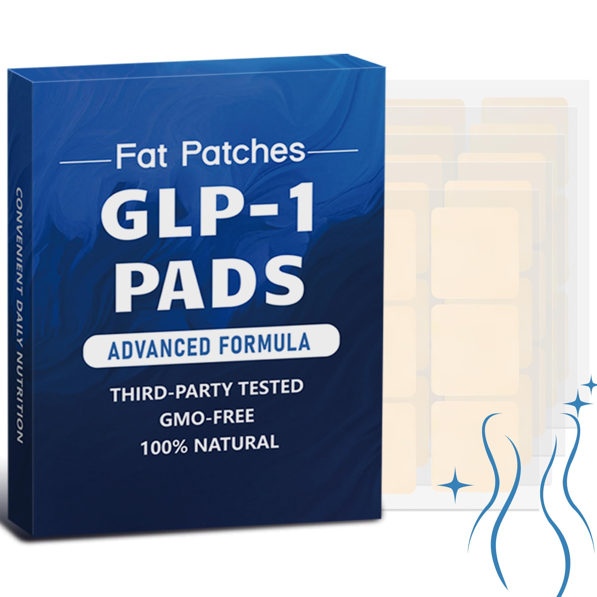 Yueur GLP-1 Patch packaging on white background