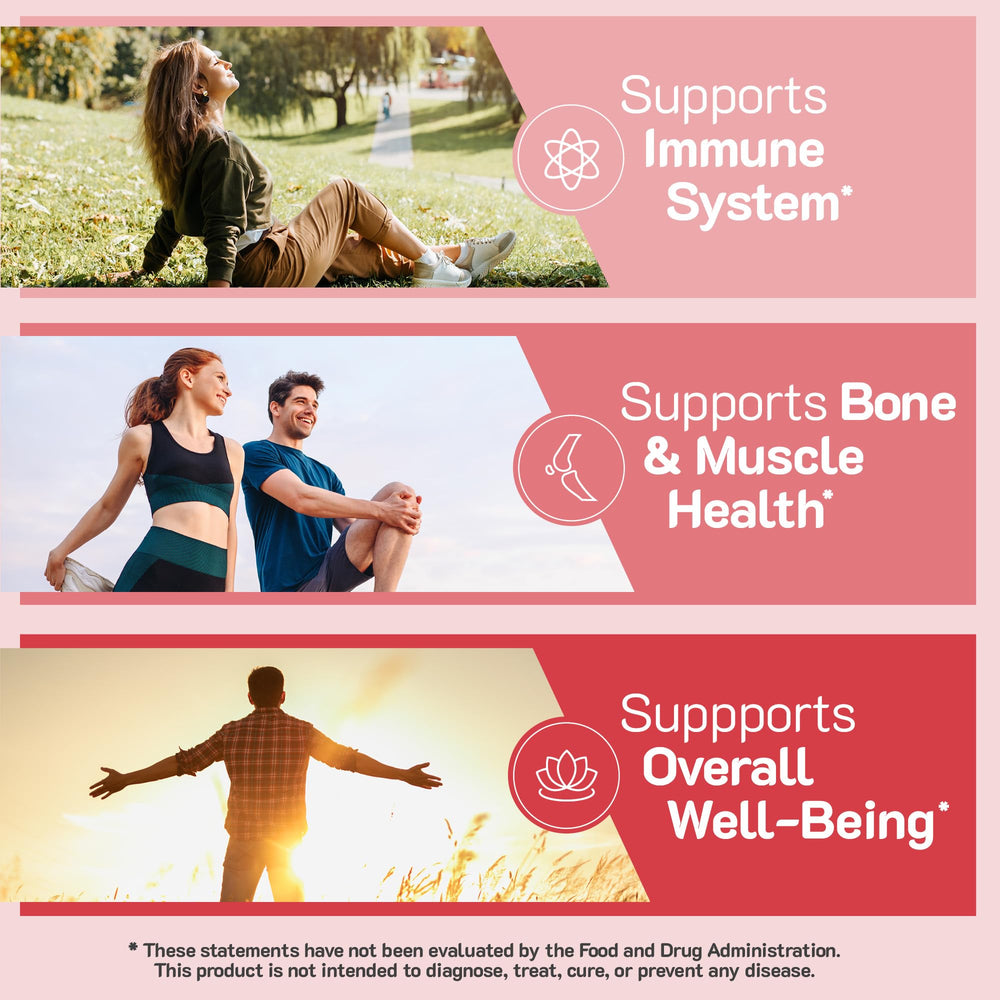 Nutrition panel highlighting Non-GMO, Gluten-Free, gelatin-free