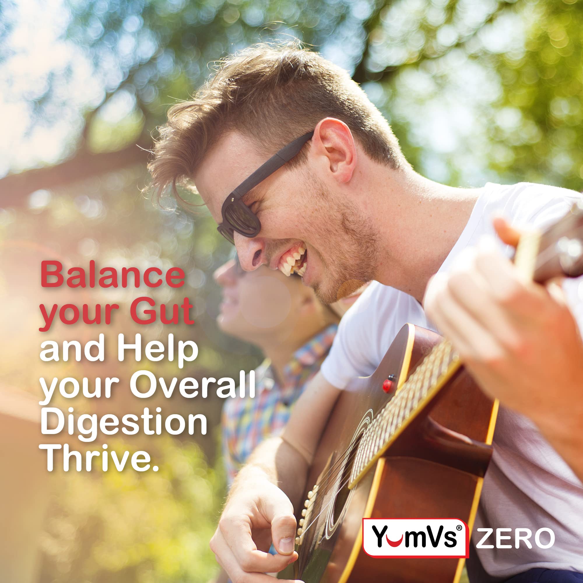 Yum-Vs Zero Sugar Added Gummies packaging