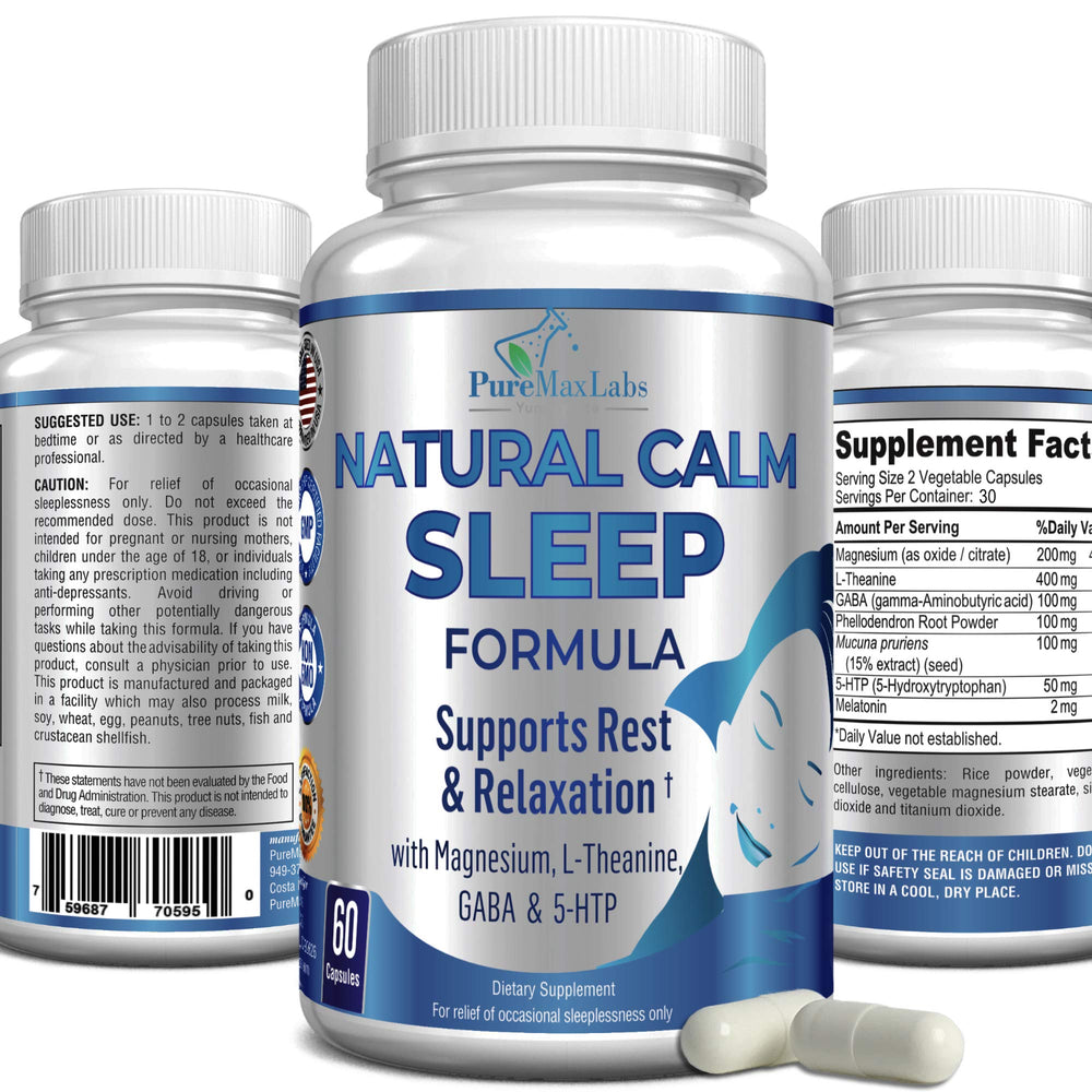 YUMMYVITE Natural Calm Sleep Aid bottle